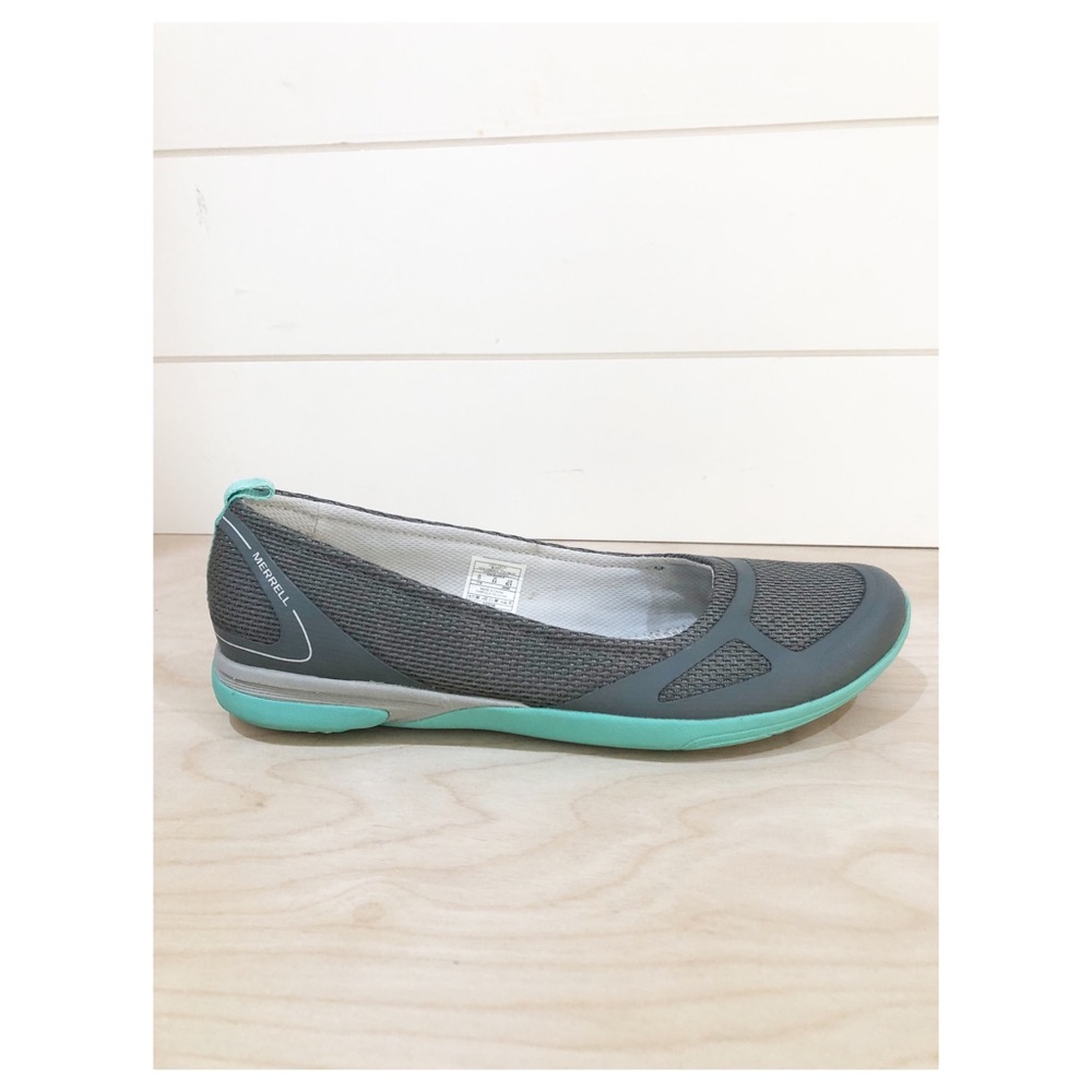 Merrell Women’s Castle Rock Ballet Flats Slip On Shoes Green Size 11 ($) 4477
